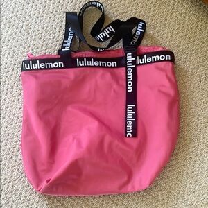 lululemon Pink Tote Bag